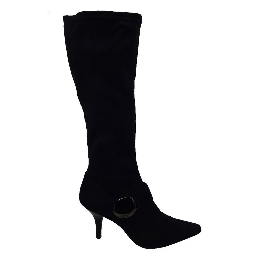 BCBGirls Faux Suede 3/4 High Boots Size 9
